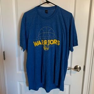 Golden state warriors tshirt size xl + wrist band
